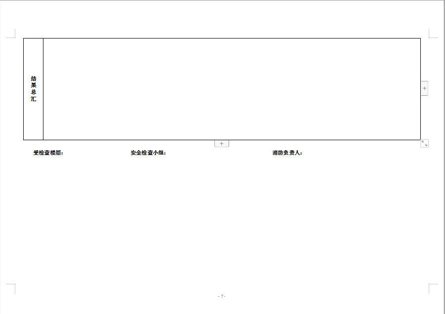 安全檢查表 安全檢查表